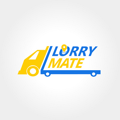 LorryMate branding design icon illustration logo vector