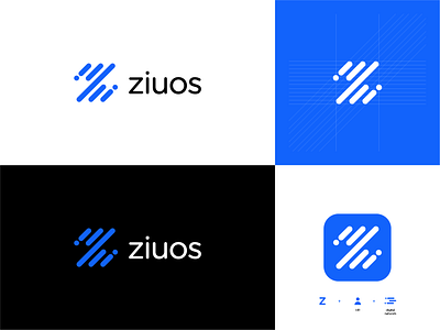 Ziuos HR App app digital icon illustration logo management minimal payroll salary z zeus