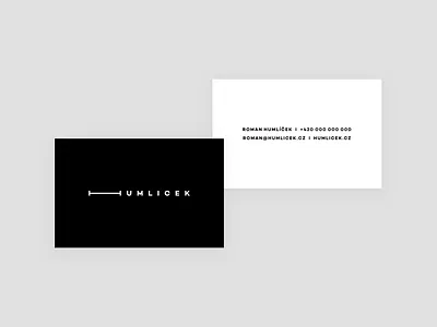Roman Humlicek logo logodesign minimalism typograhy