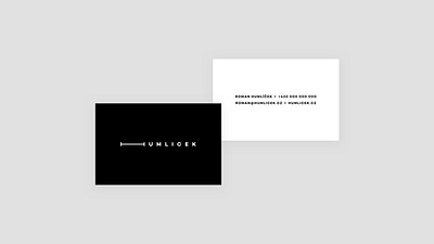 Roman Humlicek logo logodesign minimalism typograhy