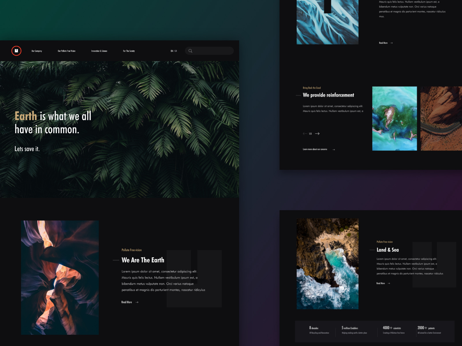 Example of Earth - Lets Save it