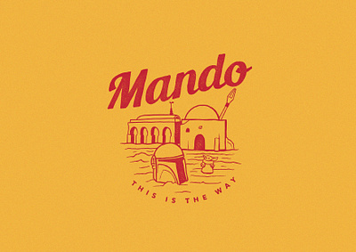I have spoken. baby yoda design illustration logo mandolin mandolorian old logo retro retro logo starwars vintage vintage logo yoda