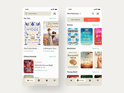 Goodreads UI - Redesign awards book bookstore cover design digital genres goodreads lists navigation rating reading reading list scan search bar tabs ui uidesign ux