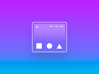 Shape Bric Website Component - Blocs design icon nocode web