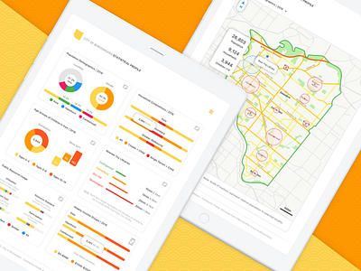 Council Statistical Profile analytics charts data data vis data visualisation data visualization data viz ipad maps stats ui