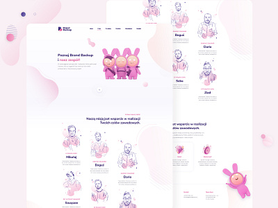 Creative Agency Website Concept agency agency website best design best designs challenge creative agency daily ui daily ui challenge dailyui design pink purple ui ui design ui ux user interface web website