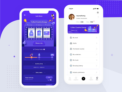 lottery draw app illustration ui