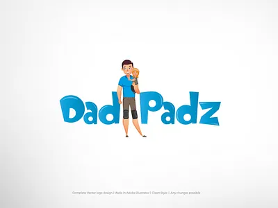 Cute Logo Design branding character design flat icon illustration logo mascot minimal minimalist vector