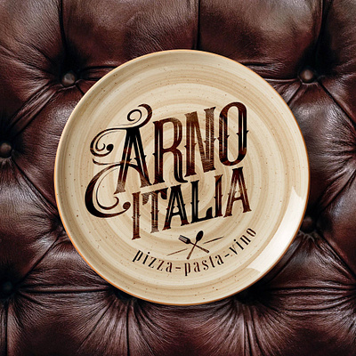 Arno Italia branding branding design graphicdesign inspiration inspiration logo design symbol italian restaurant logo logodesign restaurant branding