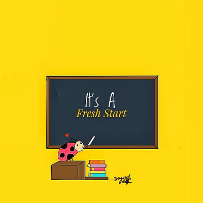 fresh Start animation design illustration