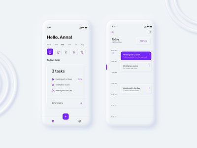 To do list app app design design mobile app mobile app design mobile design mobile ui neumorphism soft ui ui ui design ui designer uiux ux