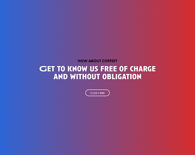 Call to action style clean design flat font gradient