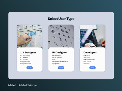 Daily UI #064 - Select User Type 064 aveiro daily ui 064 dailyui dailyui 064 dailyui064 dailyuichallenge elvas freelancer graphic designer layout minimalism minimalist mobile ui select select user type ui designer ui ux user user interface