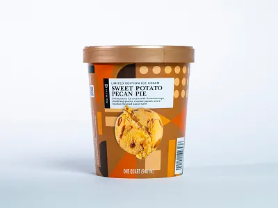 Publix Ice Cream branding desert food geometric grocery store icecream logo mark modern packaging pattern photoshop publix type