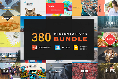 380 Presentations Bundle! 99% OFF! agency branding bundle business company corporate creative deck design layout layout design modern powerpoint powerpoint bundle powerpoint design powerpoint template ppt presentation slide design template ui