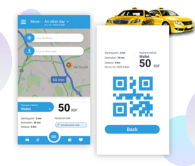 Design a map #dailyui 29 benin bénin cotonou dailyuichallenge dayliui figma figmaafrica map taxi app