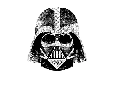 Darth Vader darth vader mask scifi sith star wars texture type typography villain