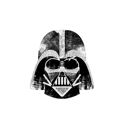 Darth Vader darth vader mask scifi sith star wars texture type typography villain