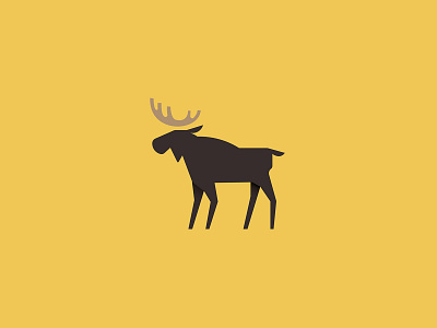 Elk adobe adobe illustrator animal creative creativity design digital art drawing flat design gradient graphic design graphics illustration illustrator logo logo type minimal photoshop pictogram vector