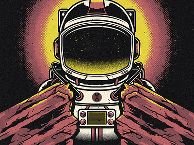 Jai Wolf - Red Rocks astronaut edm jai wolf red rocks vector