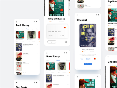 Book App app app design appdesign bookapp design interaction design interface minimal ui uidesign user interface design ux uxdesign