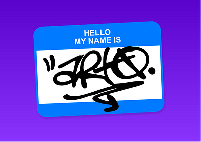 Hello, my name is ARTO calligraffiti design dhezn graffiti graphic design lettering logo street style tags tomastorbin vector