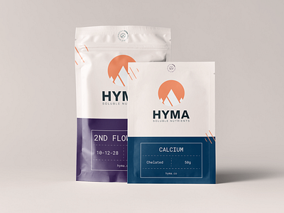 Hyma Soluble Nutrients brand brand design branding branding and identity branding concept branding identity cannabis design flower grow growth himalaya medicine mountain nutrients weed