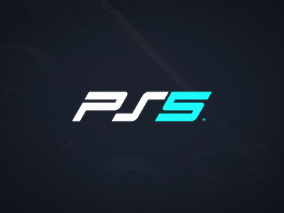 PlayStation 5 - Logo Redesign brand brand identity branding design identity identity designer illustration lettermark logo logomark logotype designer negative space playstation ps5 rebrand smart mark sony type typography wordmark