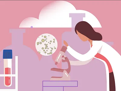 Disease Pathology But Like, Pretty adobe illustrator cc branding doctor editorial illustration illustration illustrator medical medical care medical design vector