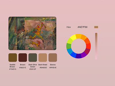 DailyUI 060 - Color Picker color palette colorpicker daily 100 challenge dailyui060 dailyui60 dailyuichallenge