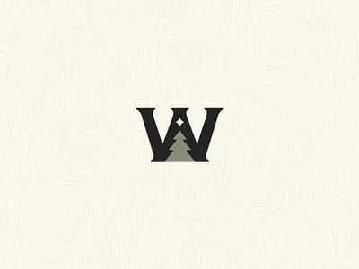 Watlington Workshop | Remake branding design grain icon logo retro tree vector vintage w wood woodworking workshop