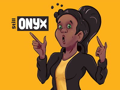 Stillonyx Dribbble anime character digitalart illustration poster