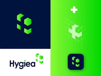 Hygiea - Pharmacy Mobile App Branding brand identity branding branding agency corporate identity creative agency gradient graphic design icon infinity infinity logo letter logo logo concept logo design modern orange owl owl logo trademark typography