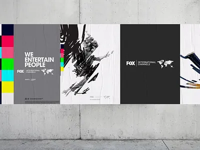 FOX Internationals Channels Branding branding design disney fox graphic system