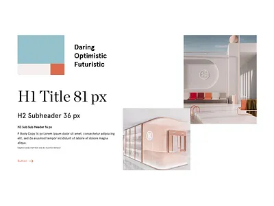 Style Tile - VC Firm for Mental Health Companies color color palette design editorial font style tile typography ui ux