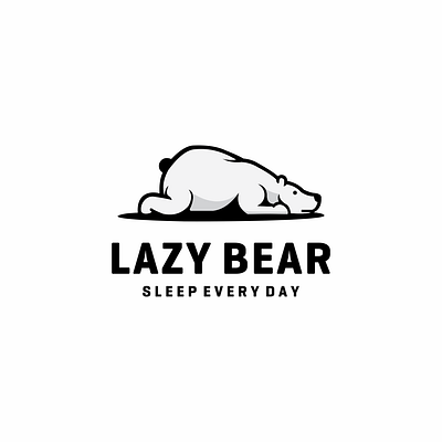 LAZY BEAR ^_^ animal bear crazy funny jungle lazy mamal sleep