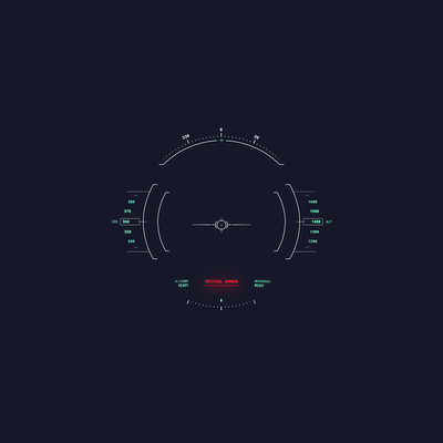 HUD aviation interface game hud sci fi user interface