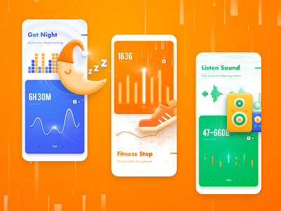 Health apps app design icon illustration illustrator ui