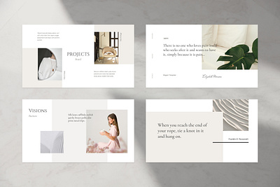 Earth Google Slides Presentation brand branding design google slides layout logo minimal powerpoint presentation slide template