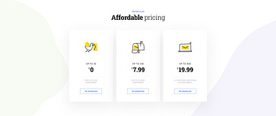 Pricing Plan bird icon illustration macbook mailbox message messages pricing pricing plan ui website