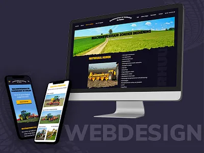 De Deelen Website Design ui design ux design web design