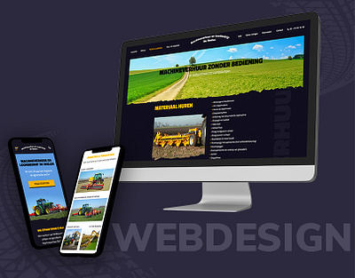De Deelen Website Design ui design ux design web design