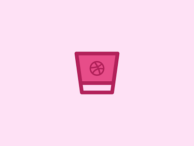 dribbble shot brand branding design dribbble ball dribbble best shot drinks icon logo logo a day logo challenge logo design logo designer logo inspiration logo mark logos pink rahalarts shots vodka