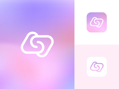 ASD Logo Mark / App Icon abstract logo app icon branding colorful logo geometric logo gradient icon graphic design icon identity lettermark lineart logo mark minimalistic modern logo monogram pink logo tech logo technology logo typography