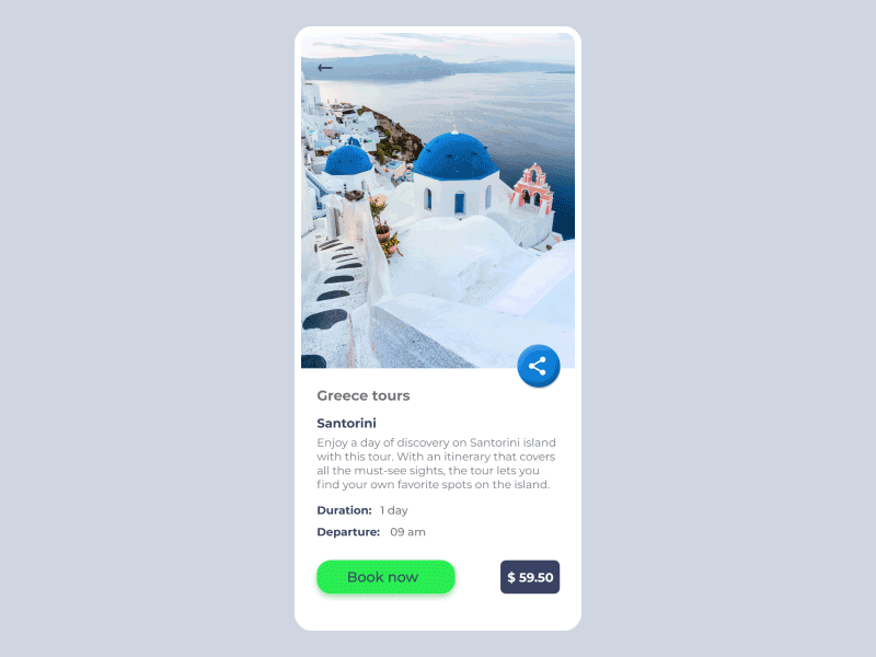 Daily UI 010 010 app daily ui daily ui 010 dailyui mobile app share ui