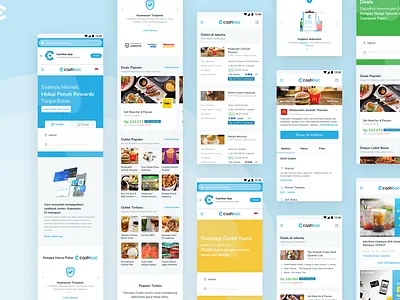 Cashbac.com Revamp (Mobile Version) app deals design mobile web design outlet product design redesign revamp reward ui uidesign ux uxdesign web design website