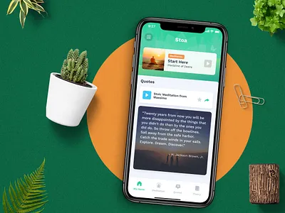 Daily Meditation and Quotes App 2020 trend android app design app app design app designers app development app ui app ui design app ui kit app ui ux application dribble graphics ios app ui designer ui designers ui ux design uidesign uiux uiwala