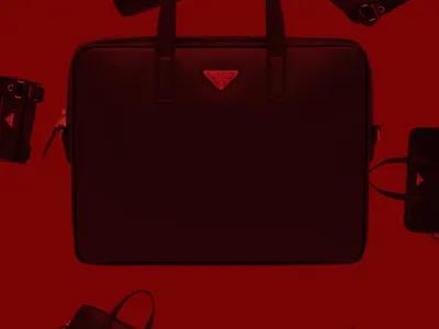 Prada Saffiano animation art direction