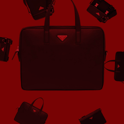 Prada Saffiano animation art direction