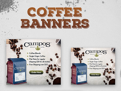 Coffee Banner Design banner design facebook instagram instagram banner nisha nisha droch social social banner social media